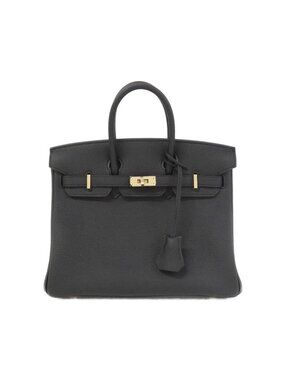 Hermes Birkin Bag Handbag Black